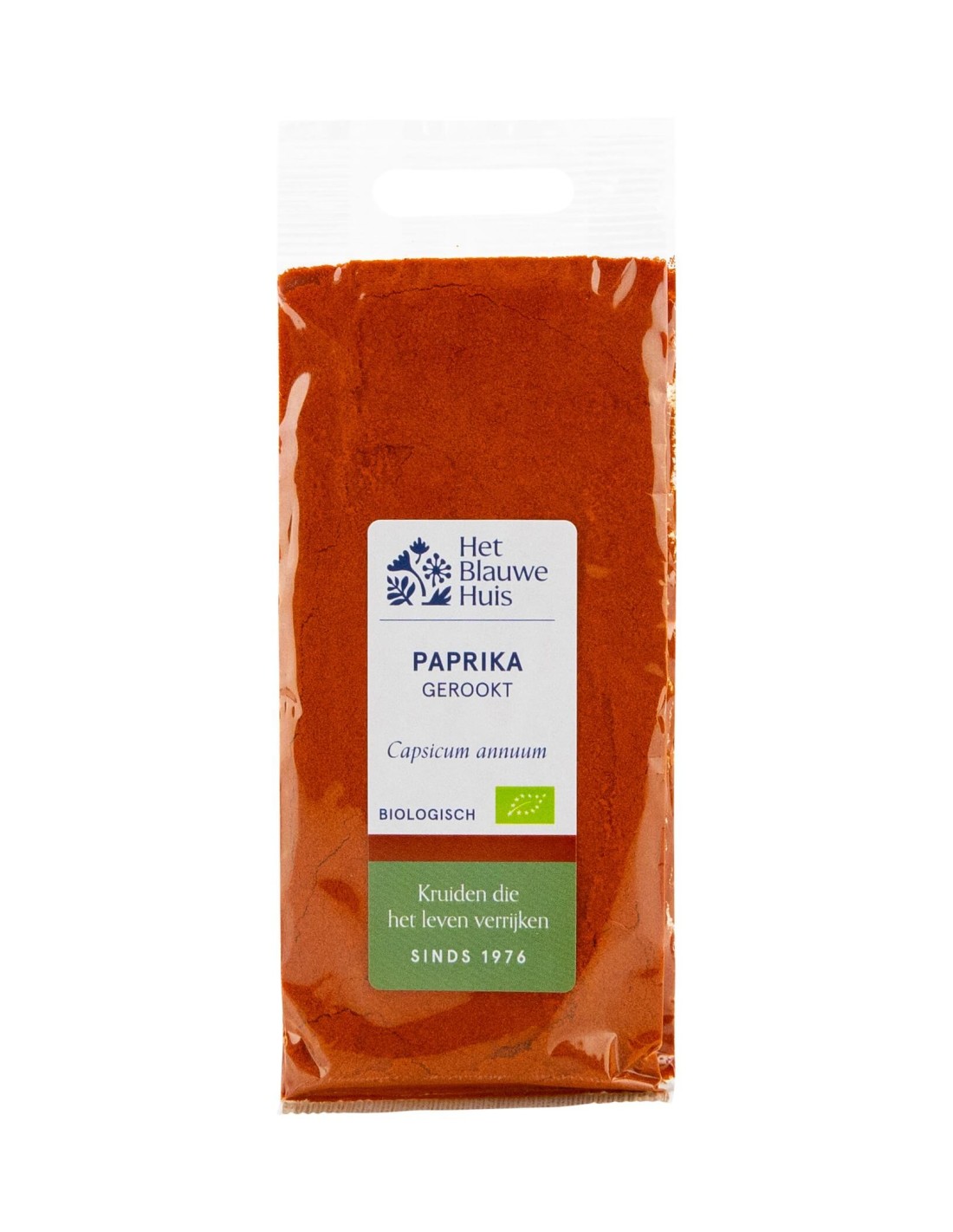 Paprika poeder gerookt mild 30 gr bio