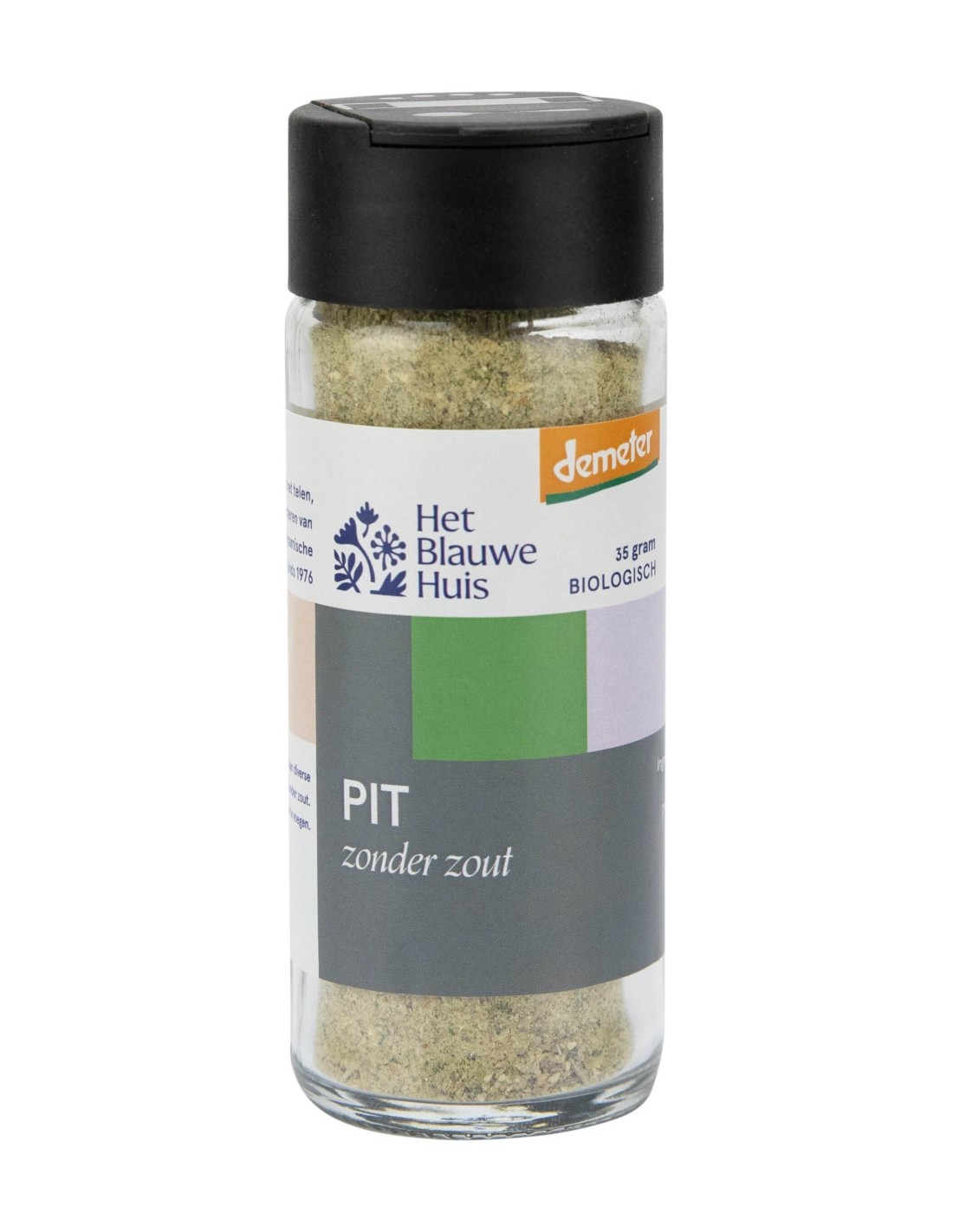 Pit strooier 35 gr bio Demeter (in glas)