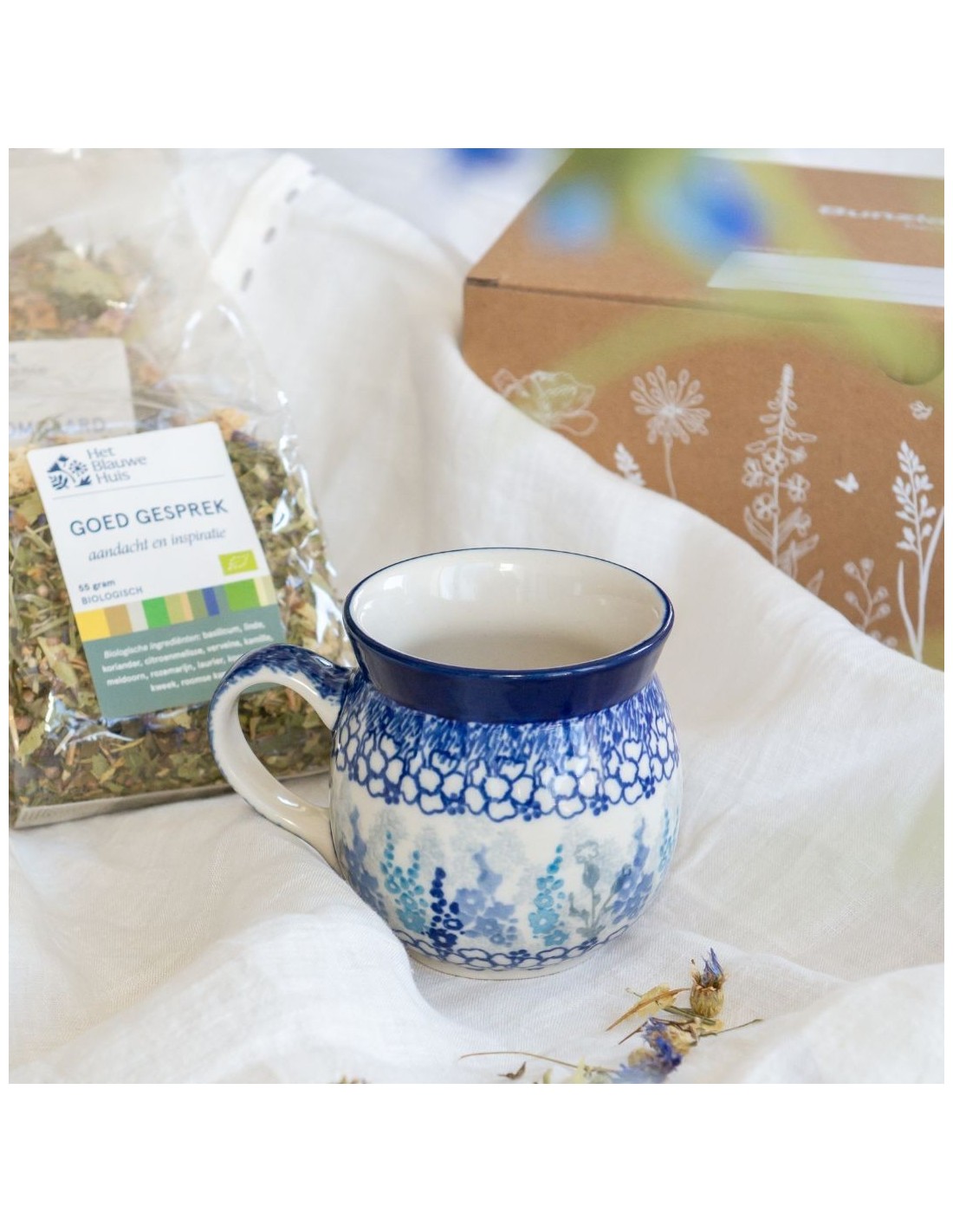 * Cadeaupakket Delphinium