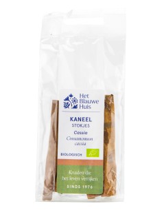 Kaneel CASSIA stokjes 10 gr bio