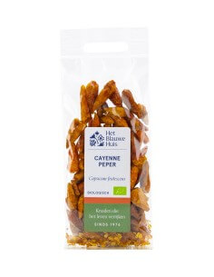 Cayenne peper klein scherp 15 gr bio (heel)