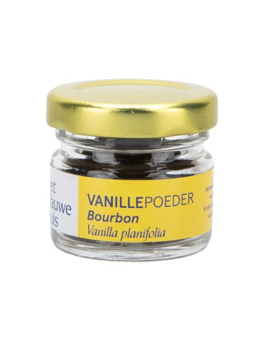 Vanille poeder bourbon 4 gr bio (in glas)