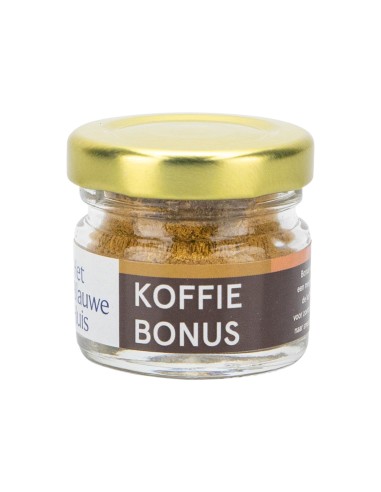 Koffiebonus 12 gr bio (in glas)